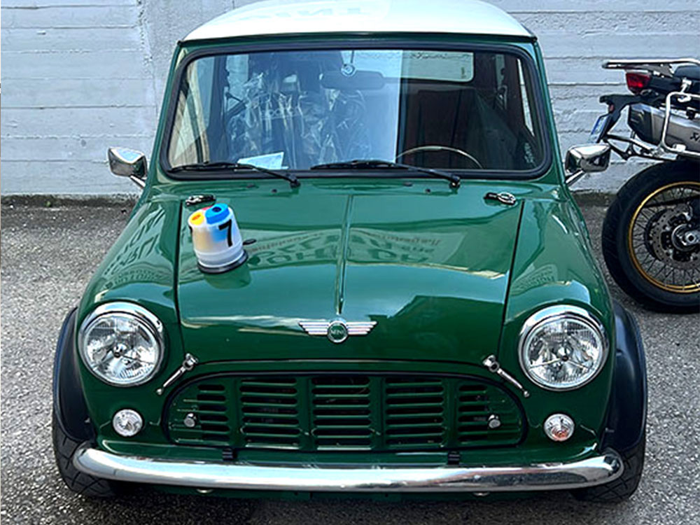 Allestimento abitacolo Austin Mini Allestimento abitacolo Austin Mini